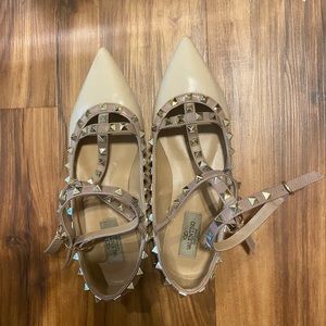 Valentino studded flats